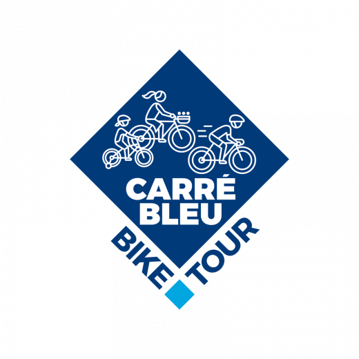 Logo Carré Bleu Bike Tour